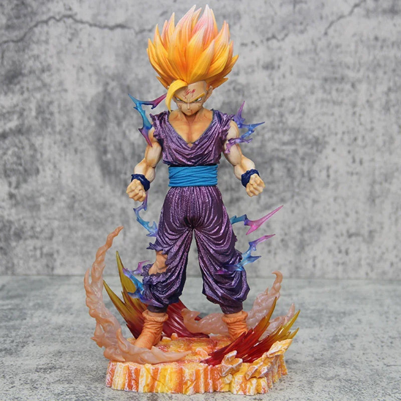 Gohan Super Saiyan Action Figure – Dragon Ball Z Collectible Model (28cm)