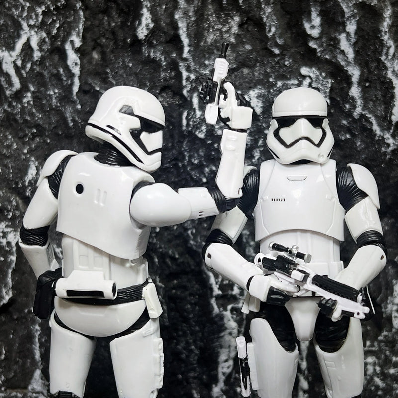 Star Wars Black Series – First Order Captain Phasma & Commander Snowtrooper 6" Action Figure Collectible