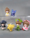 Cardcaptor Sakura Gacha Cable Doll – Kinomoto Sakura & Li Syaoran Mini Action Figure Toy Capsule Gift
