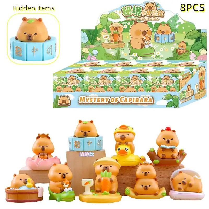 🦫 Capybara Mystery Blind Box – Jungle Time & Secret Realm Series