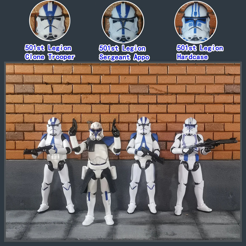 Star Wars Clone Trooper – 501st & 187th Legion (3.75" 1/18 Scale Action Figure, Loose)