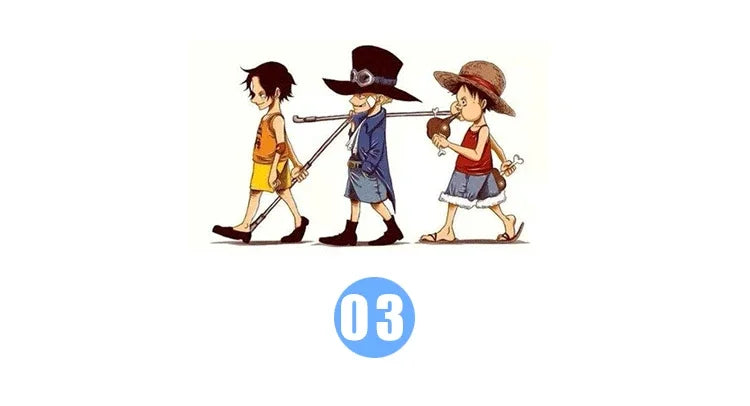 One Piece Mug – Chopper, Ace & Sabo Three Brothers Hat Ceramic Coffee Cup Cosplay