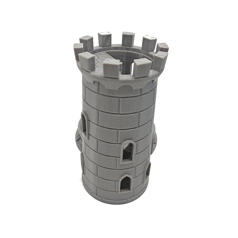 🏰 DND Medieval Dice Tower – Castle Roller Accessory for Tabletop RPGs